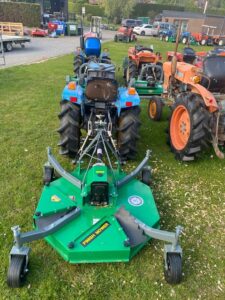 nieuwe cirkelmaaiers voor minitractors en tractors